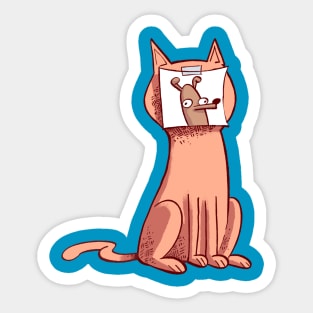 Catdog Sticker